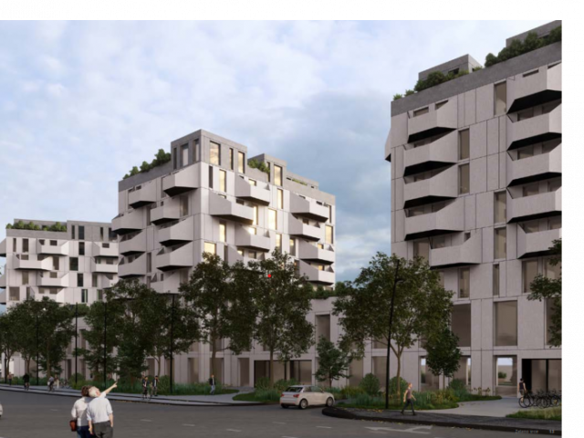 Nadomestna gradnja - poslovno stanovanjski kompleks na Samovi